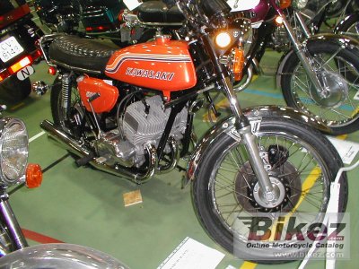 1972 kawasaki 500 h 1 mach iii photo